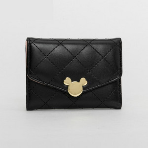 Modern női pénztárca fém rögzítéssel több színben