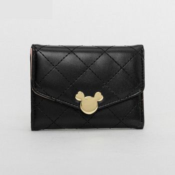 Modern női pénztárca fém rögzítéssel több színben