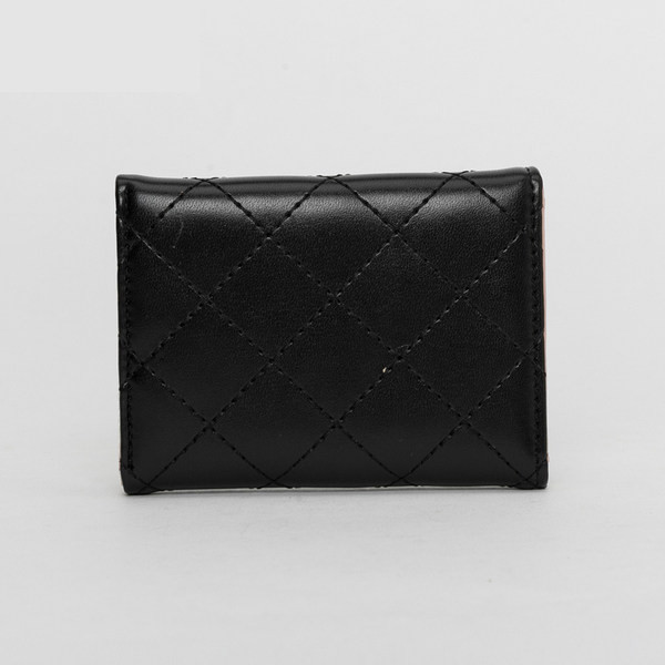 Modern női pénztárca fém rögzítéssel több színben