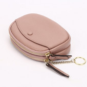 Kisméretű női pénztárca műbőrből, cipzárral