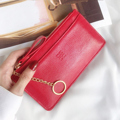 Uus mudel lukuga nahast rahakott - kaks suurust