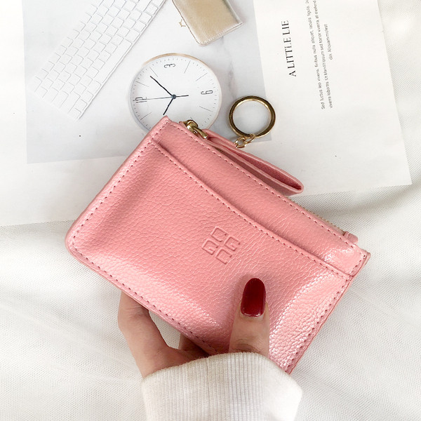 Uus mudel lukuga nahast rahakott - kaks suurust