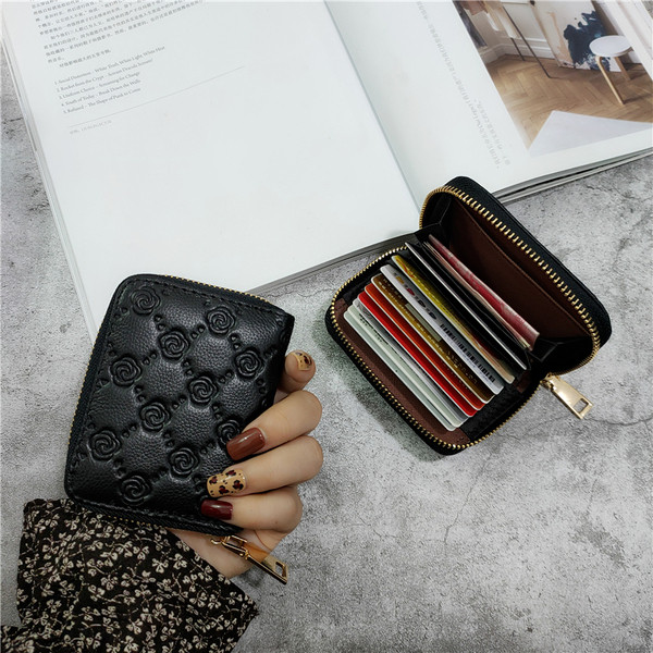 Neljas värvitoonis ökonahast lukuga naiste rahakott