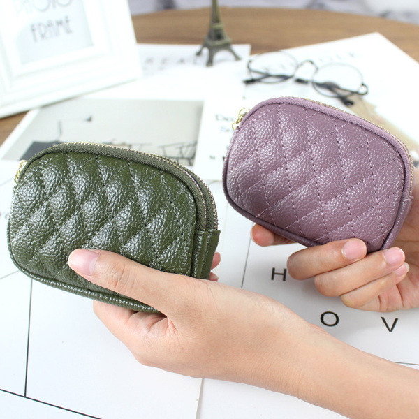 Uus mudel väike nahast rahakott naistele