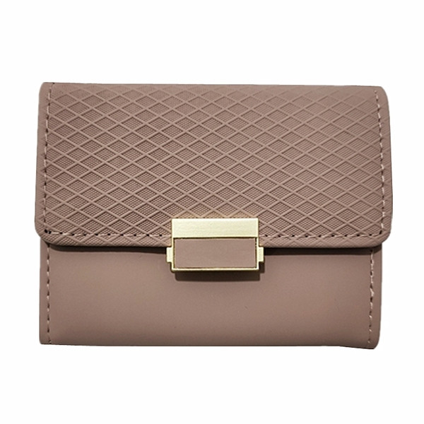 Mitmes värvitoonis metallist mattusega naiste rahakott