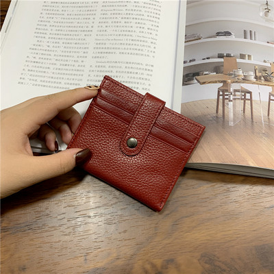 Έκο δερμάτινο πορτοφόλι σε τετράγωνο σχήμα