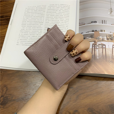 Έκο δερμάτινο πορτοφόλι σε τετράγωνο σχήμα