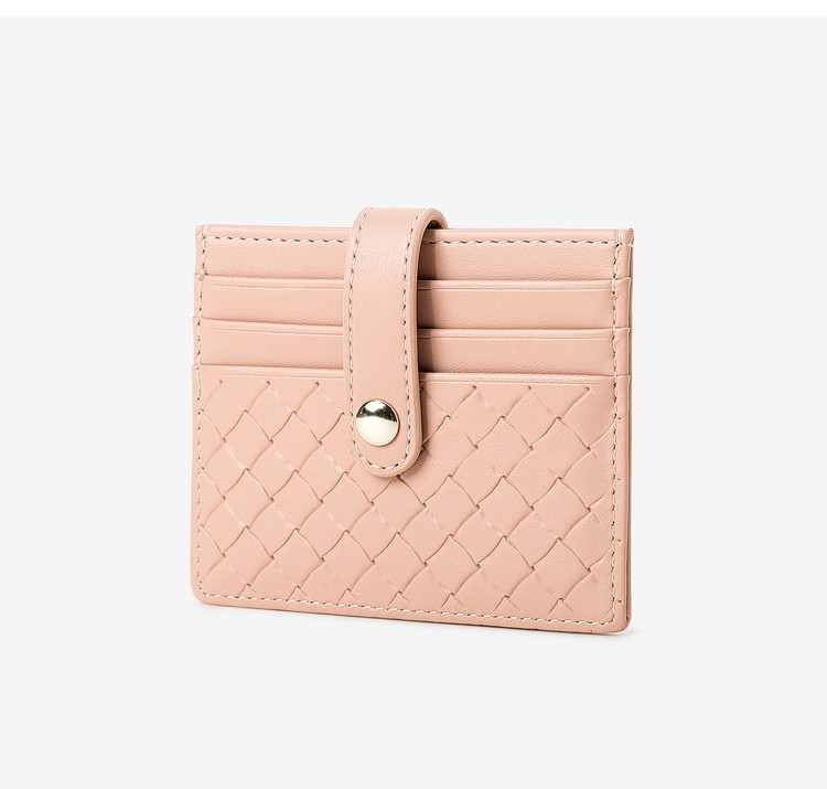 Μοντέρνο γυναικείο πορτοφόλι από οικολογικό δέρμα για πιστωτικές κάρτες