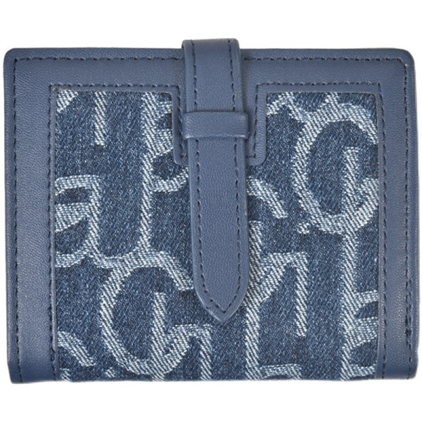 Μικρό γυναικείο πορτοφόλι από οικολογικό δέρμα και υφάσματα 