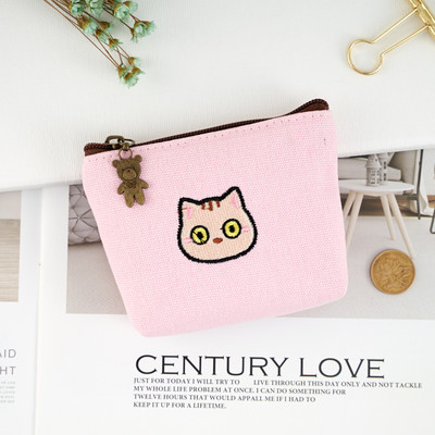 Нов модел малък портфейл с цип за жени