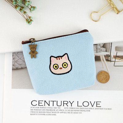 Нов модел малък портфейл с цип за жени