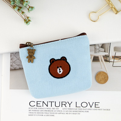 Нов модел малък портфейл с цип за жени