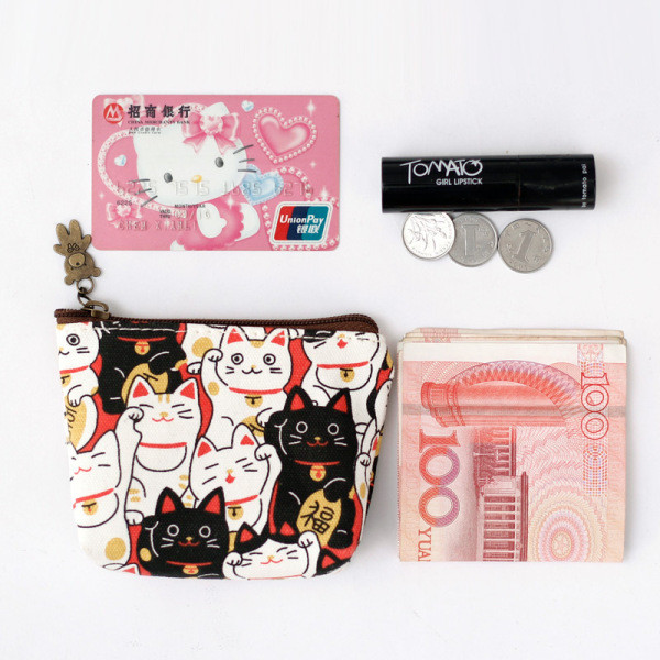 Нов модел малък портфейл с цип за жени