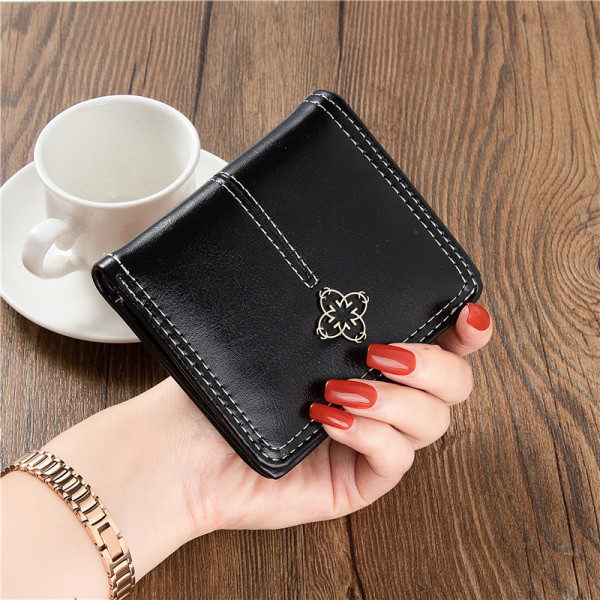 Modern öko bőr pénztárca - retro stílusú