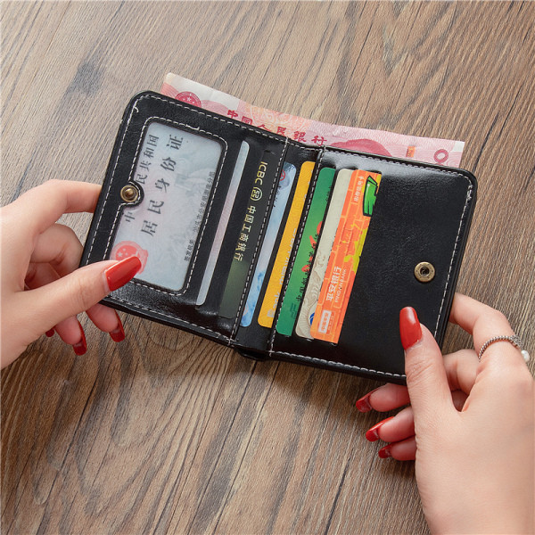 Modern öko bőr pénztárca - retro stílusú