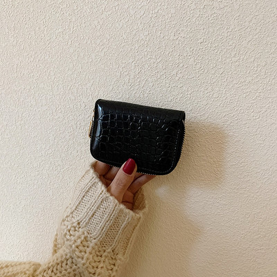 Νέο μοντέλο έκο δερμάτινο γυναικείο πορτοφόλι με φερμουάρ