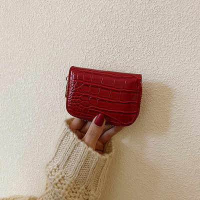 Νέο μοντέλο έκο δερμάτινο γυναικείο πορτοφόλι με φερμουάρ