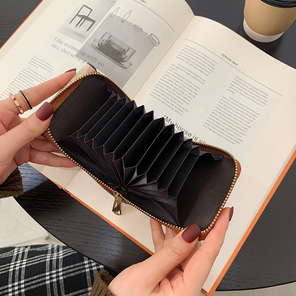 Moodne naiste rahakott luku ja lukuga