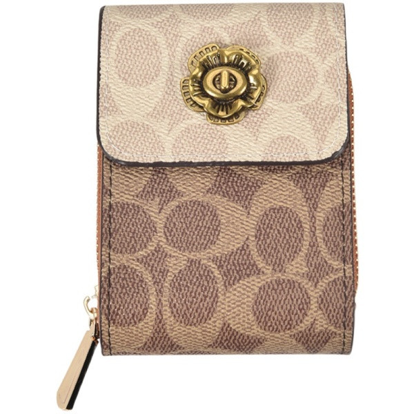 Moodne naiste rahakott luku ja lukuga