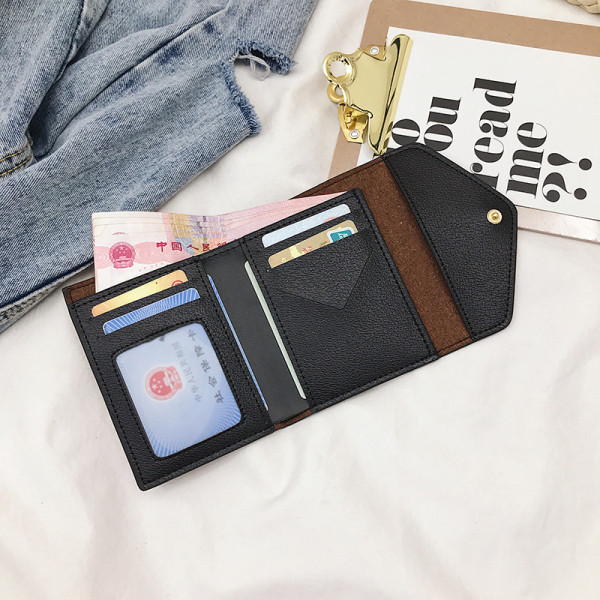 Új modell női pénztárca műbőrből - három színben