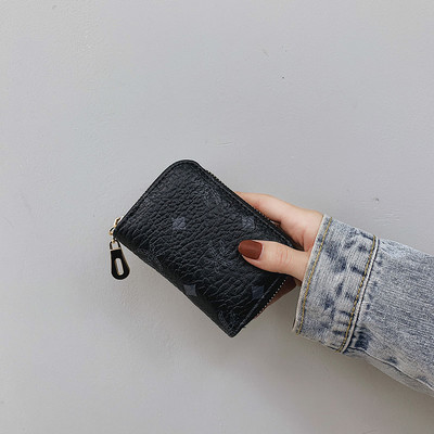 Női bőr pénztárca cipzárral - eco bőr