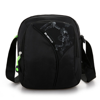 Ανδρική τσάντα με μακριά λαβή και μπροστινή τσέπη