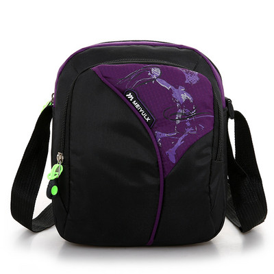 Ανδρική τσάντα με μακριά λαβή και μπροστινή τσέπη