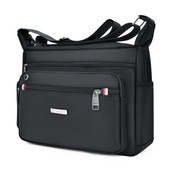 Meeste tekstiilist kott luku ja pika sangaga