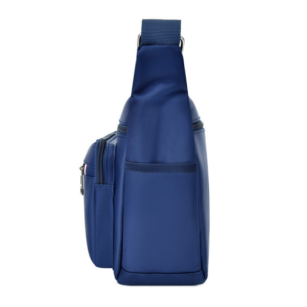 Meeste tekstiilist kott luku ja pika sangaga