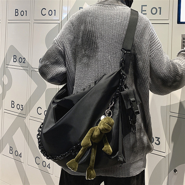 Reisimiseks sobiv uus mudel meeste kott mustas