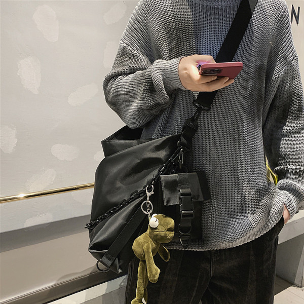 Reisimiseks sobiv uus mudel meeste kott mustas