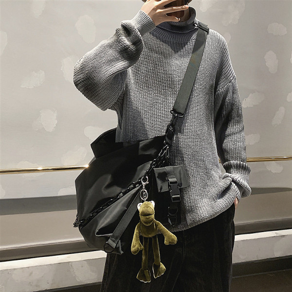 Reisimiseks sobiv uus mudel meeste kott mustas