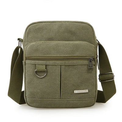 Férfi textil táska elülső zsebbel