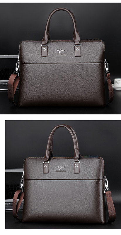 Ανδρική επαγγελματική τσάντα από οικολογικό δέρμα