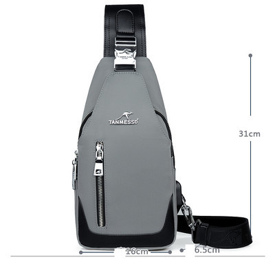 Mala muška tekstilna ruksak torba