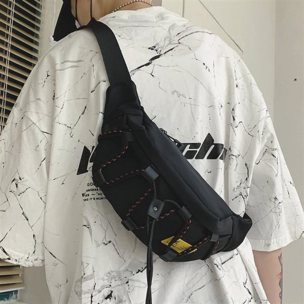 Férfi válltáska hosszú fogantyúval