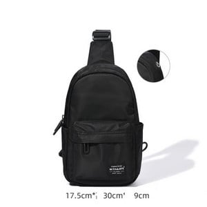 Új modell férfi válltáska fekete színben