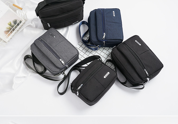 Нов модел малка текстилна чанта за мъже