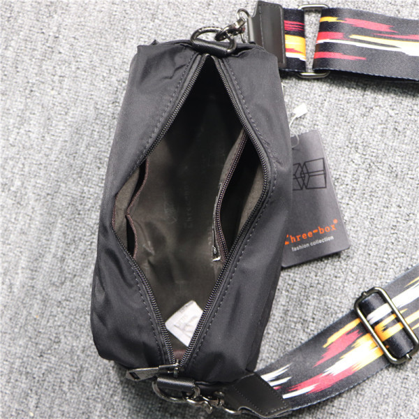 Új modell férfi textil táska színes fogantyúval