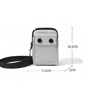 Sport-alkalmi válltáska férfi zsebbel