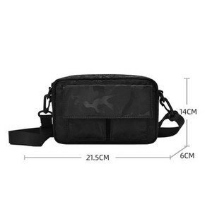 Sport-alkalmi válltáska férfi zsebbel