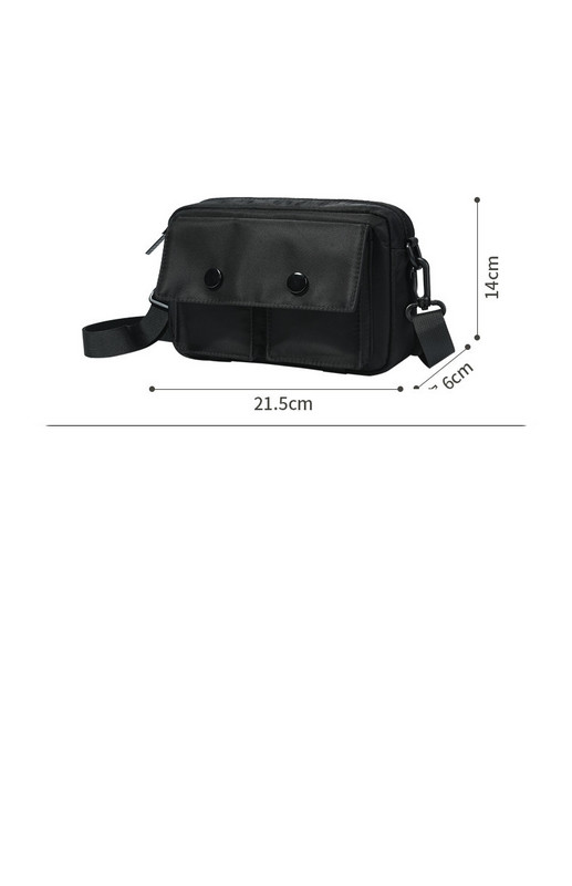 Sport-alkalmi válltáska férfi zsebbel