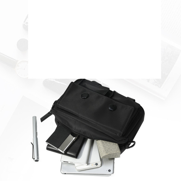 Sport-alkalmi válltáska férfi zsebbel