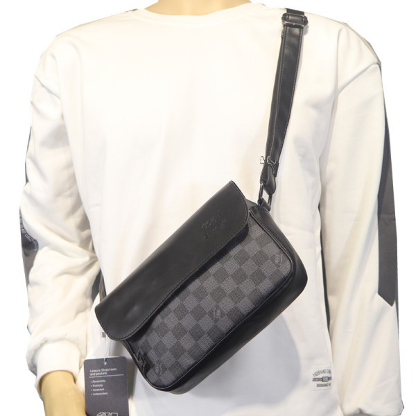 Aktuális férfi táska eco bőrből