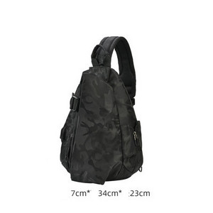 Sportlik-casual musta värvi õlakott