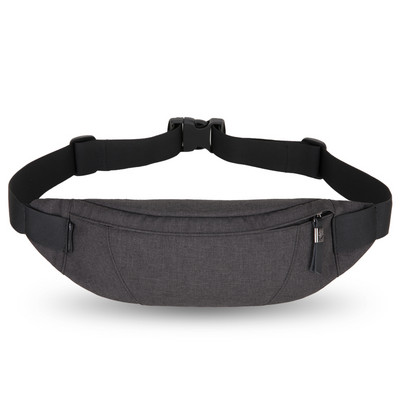 Ühevärviline tõmbluku ja ühe sangaga meestekott