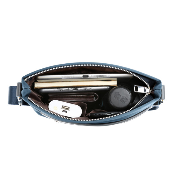 Új modell férfi modern táska kék és fekete színben