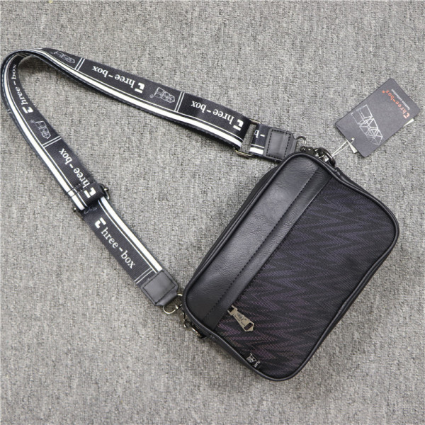 Novi model muške torbe od štofa i kože sa dugom ručkom