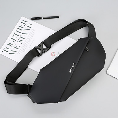 Új modell férfi deréktáska fekete színben