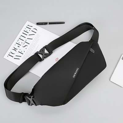 Új modell férfi deréktáska fekete színben